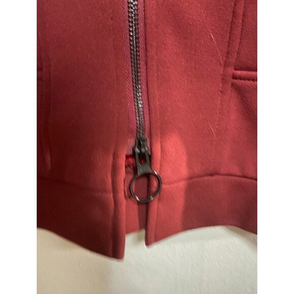 Bench Women's Zip-Up Wine Color Jacket Size M - Picture 6 of 12